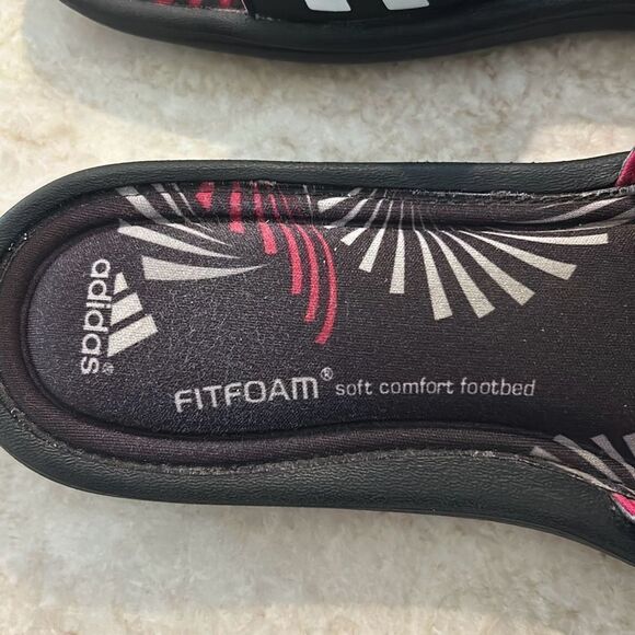 ADIDAS Black Beach Sandals - Picture 3 of 8